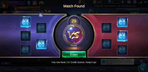 matchmaking rating mobile legends